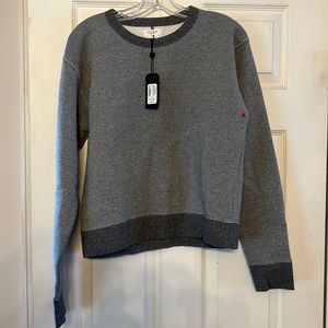 NWT rag & bone gray sweatshirt